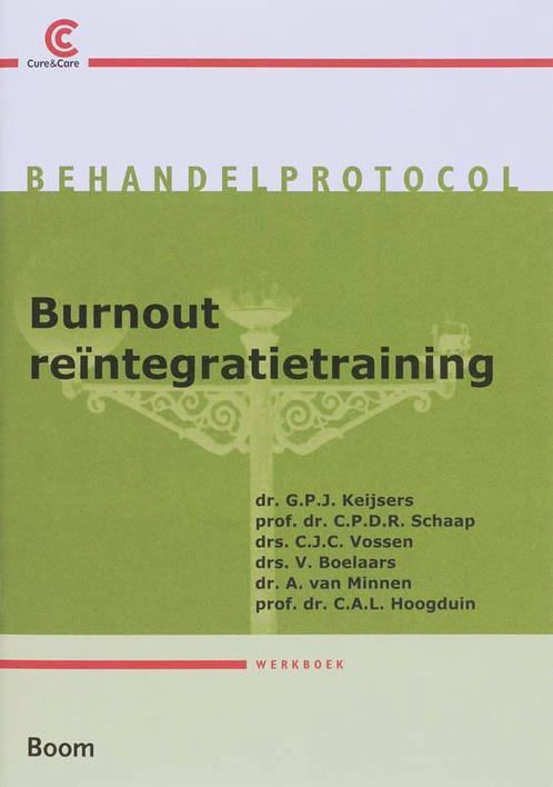 Burnout reintegratietraining behandelprotocol  9789085064718, Boeken, Wetenschap, Zo goed als nieuw, Verzenden
