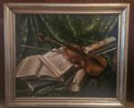 Escuela hiperrealista (XX) - NO RESERVE - La lección de, Antiek en Kunst, Kunst | Schilderijen | Klassiek
