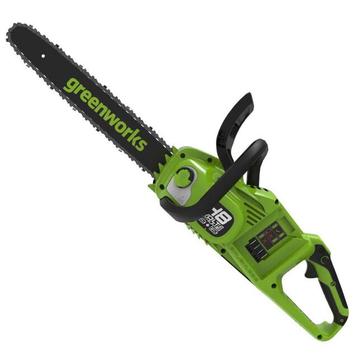 Outlet | Greenworks 2 x 24 V Accu Kettingzaag 36 cm - Zon... beschikbaar voor biedingen