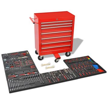 Gereedschapstrolley 1125 Delig | Retourdeal | Topdeal! beschikbaar voor biedingen