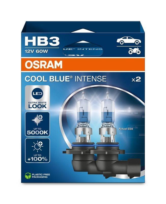 Osram Cool Blue Intense NextGen 12V HB3 60W - 2 stuks, Auto-onderdelen, Verlichting, Verzenden