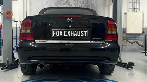 FOX Opel Astra G Coupe Turbo achterdemper single-flow Ø70mm, Auto-onderdelen, Uitlaatsystemen, Nieuw, Verzenden