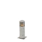 Buitenlamp graniet met grondpin en kabelmof 40cm IP55 -, Tuin en Terras, Buitenverlichting, Nieuw, Overige materialen, Minder dan 50 watt