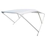 Talamex Biminitop 3 Boog met Wit Doek-Maat 2: 180 x 150 x 11, Watersport en Boten, Ophalen of Verzenden, Nieuw