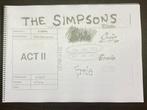 The Simpsons - 1 Storyboard van Goo Goo Gai Pan - Acte II, Nieuw in verpakking