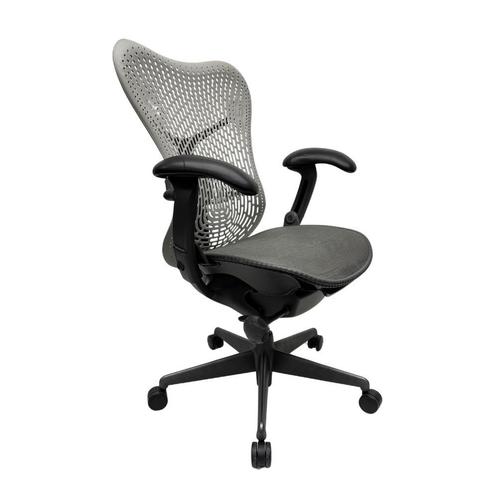 Herman Miller Mirra type 1 Grijs | ACTIEPRIJS, Huis en Inrichting, Bureaustoelen, Ergonomisch, Grijs, Gebruikt, Bureaustoel, Ophalen of Verzenden