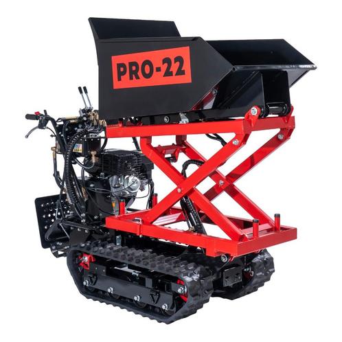 PRO-22 RD500HT Mini Benzine Dumper/Rupsdumper, Tuin en Terras, Kruiwagens