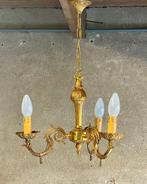 Kroonluchter - Verguld messing - Vintage kroonluchter