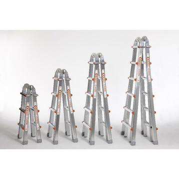 WAKU Telescoopladder | 4x3 | 4x4 | 4x5 | 4x6 beschikbaar voor biedingen