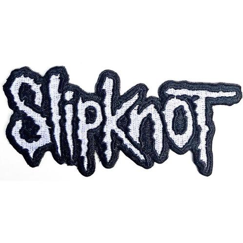 Slipknot - Logo Balck Border - patch officiële merchandise, Verzamelen, Muziek, Artiesten en Beroemdheden, Kleding, Nieuw, Ophalen of Verzenden