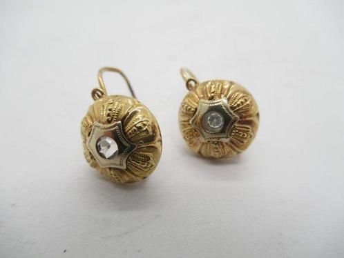 Oorbellen - 18 karaat Geel goud, Witgoud, Sieraden, Tassen en Uiterlijk, Oorbellen