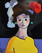 Miquel Torner de Semir (1938) - NO RESERVE - Dama con rojo y, Antiek en Kunst