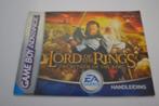 Lord of the Rings: The Return of the King (GBA HOL MANUAL), Verzenden, Zo goed als nieuw