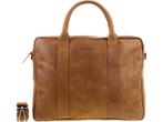 DSTRCT Limited Laptoptas - 15,6 inch - Cognac, Verzenden, Zo goed als nieuw