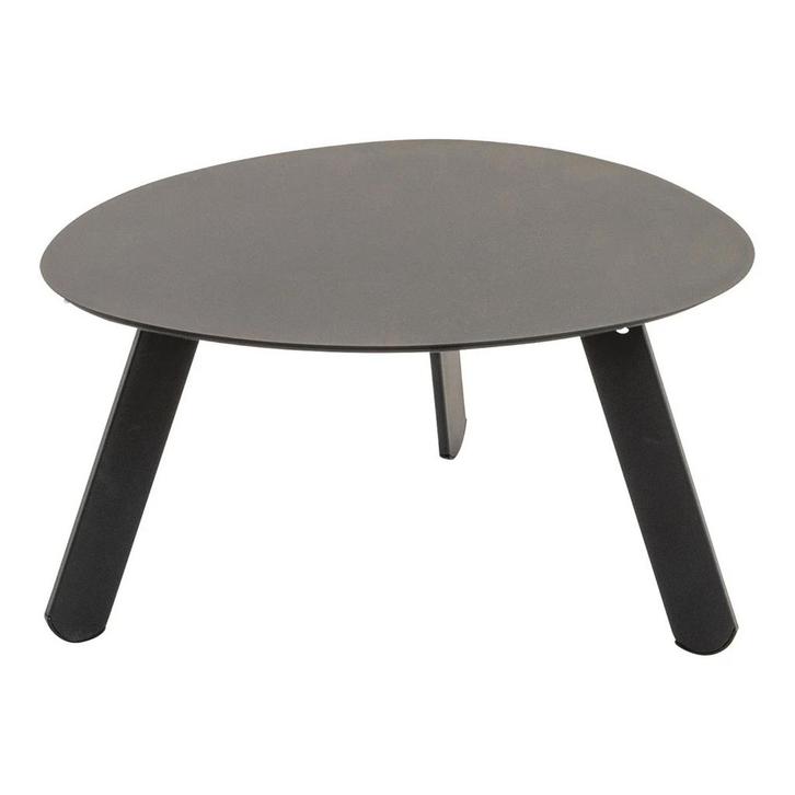 Tiki bijzettafeltje 55x46x28 cm - zwart, Huis en Inrichting, Stoelen, Zwart, Nieuw, Ophalen of Verzenden