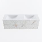 MONDIAZ VICA 150cm badmeubel onderkast Carrara 4 lades., Ophalen of Verzenden, Nieuw, Bad