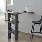 Bartafel Bromoella wandmontage 120x45x106 cm donkergrijs