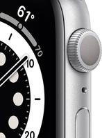 Apple Watch Series 6 (40mm) Zilver (Wit), Verzenden, Zo goed als nieuw