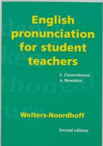 English pronunciation for student teachers, 9789001167035, Zo goed als nieuw, Studieboeken, Verzenden