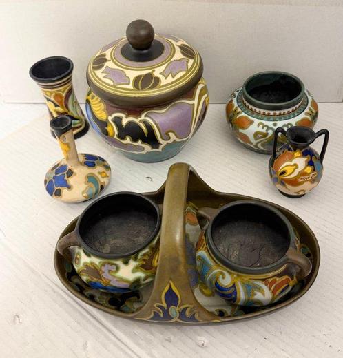 Plateelbakkerij Zuid-Holland, Ivora - Koffieservies -, Antiek en Kunst, Kunst | Designobjecten