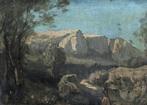 Italiaanse school (XX) - Scorcio Montano, Antiek en Kunst, Kunst | Schilderijen | Klassiek