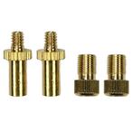 Benson Fiets nippelset - ventielen - messing - 4-delig -..., Fietsen en Brommers, Ophalen of Verzenden, Nieuw