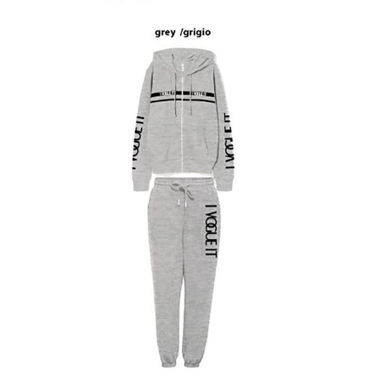 Damespak sportpak vest met volledige rits en capuchon en, Kleding | Dames, Sportkleding