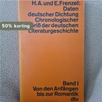 Daten deutscher Dichtung I 3101 9783423031011, Verzenden, Gelezen, H.A. und E. Frenzel