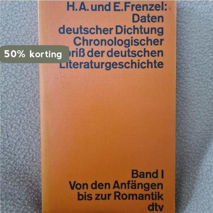 Daten deutscher Dichtung I 3101 9783423031011, Boeken, Taal | Duits, Gelezen, Verzenden