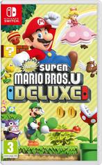 New Super Mario Bros. U Deluxe - Switch (Switch Games), Spelcomputers en Games, Games | Nintendo Switch, Nieuw, Verzenden