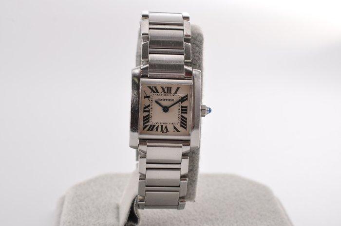 Cartier - Tank Française - 2300 - Dames - 2010-2020, Sieraden, Tassen en Uiterlijk, Horloges | Heren