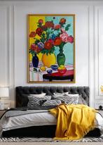 E. García - ROSAS Y JARRÓN AMARILLO XL (NO RESERVE)