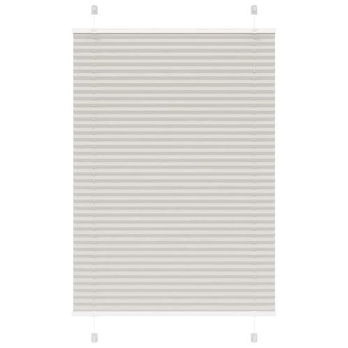vidaXL Plissé rolgordijn 85x150 cm stofbreedte 84,4 cm, Huis en Inrichting, Stoffering | Gordijnen en Lamellen, Grijs, Nieuw, Verzenden