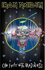 Iron Maiden Can I Play With Madness Textielposter off merch., Ophalen of Verzenden, Nieuw, Poster, Artwork of Schilderij