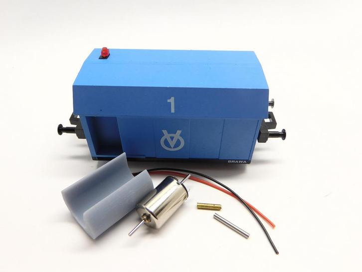 micromotor HBR004 ombouwset voor Brawa Klv 61, Köf II,, Hobby en Vrije tijd, Modeltreinen | H0, Gelijkstroom, Overige typen, Nieuw