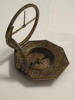 Schrettegger Johann - Zonnewijzer en kompas - Messing -, Antiek en Kunst