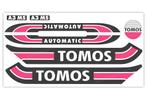 Tomos Stickerset mat standaard automatic zwart / roze com..., Ophalen of Verzenden, Nieuw