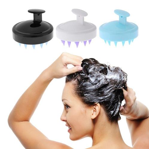Glamza Massage Kam - Silicone Scalp Massaging Comb - Wit - 1, Sieraden, Tassen en Uiterlijk, Uiterlijk | Haarverzorging, Ophalen of Verzenden