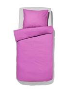 HEMA Dekbedovertrek 140x200/220cm zacht katoen violet, Verzenden, Nieuw