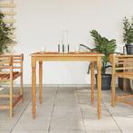 vidaXL Tafel Batavia 85x85x75 cm massief teakhout, Tuin en Terras, Verzenden, Nieuw, Teakhout