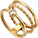 Esprit ESRG000422 Loris - Ring - Staal geelgoudverguld -, Verzenden, Nieuw