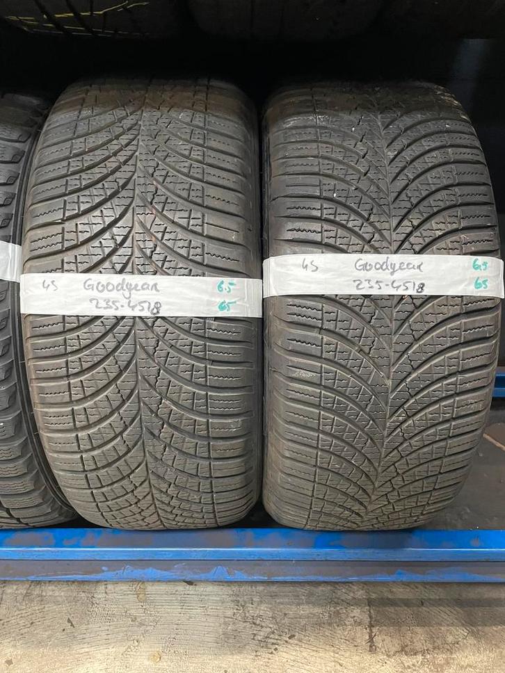 235-45-18 Goodyear ALL SEASON 6.5mm Incl Montage 235 45 18, Auto-onderdelen, Banden en Velgen, 18 inch, All Season, 235 mm, Personenwagen