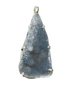 Zilveren Chalcedoon edelsteen vrije vorm XL hanger, Verzenden, Nieuw