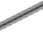 Staalkabel - 3mm - 6x7 + FC - Gegalvaniseerd - 100 meter op, Ophalen of Verzenden, Nieuw