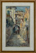 Alessandro Monsagrati (1884-1966) - Vicolo di paese