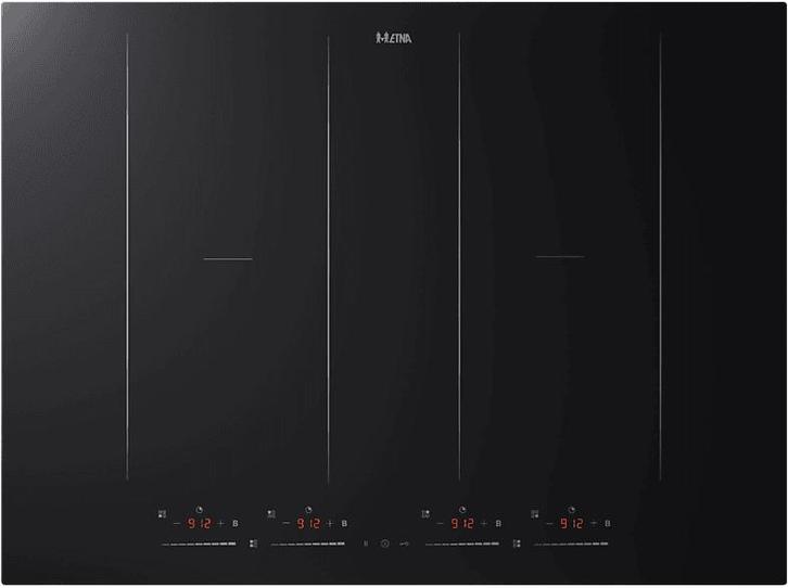 Etna - Inductie Kookplaat - Zwart, Witgoed en Apparatuur, Kookplaten, Inductie, Nieuw, 4 kookzones, Verzenden