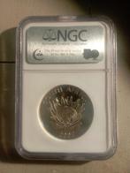 Zuid-Afrika. 1 Rand 2007 Nelson Mandela NGC MS64 (Zonder, Postzegels en Munten