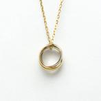 Cartier - Ketting met hanger - 18 karaat Geel goud, Witgoud,, Sieraden, Tassen en Uiterlijk, Antieke sieraden