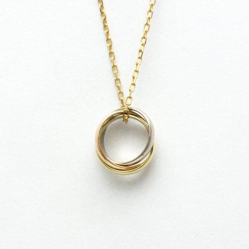 Cartier - Ketting met hanger - 18 karaat Geel goud, Witgoud,, Sieraden, Tassen en Uiterlijk, Antieke sieraden