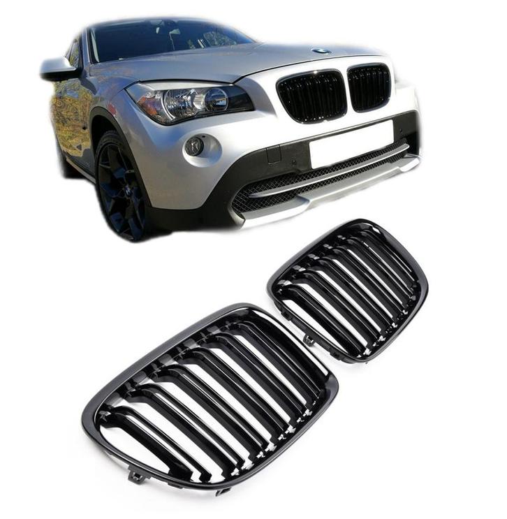 Grillen set | Nieren | BMW X1 | X1 | E84 | 2010-2015 | M - L, Auto-onderdelen, Carrosserie en Plaatwerk, Nieuw, BMW, Verzenden